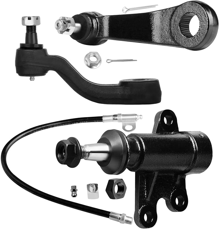 Kit de braço auxiliar, suporte do braço auxiliar e braço Pitman ECCPP para Chevrolet e GMC – 3 peças