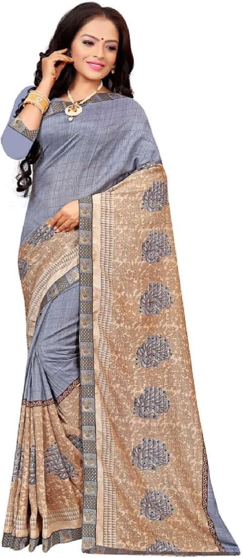 Pushpa Go Traditional Printed Sarees