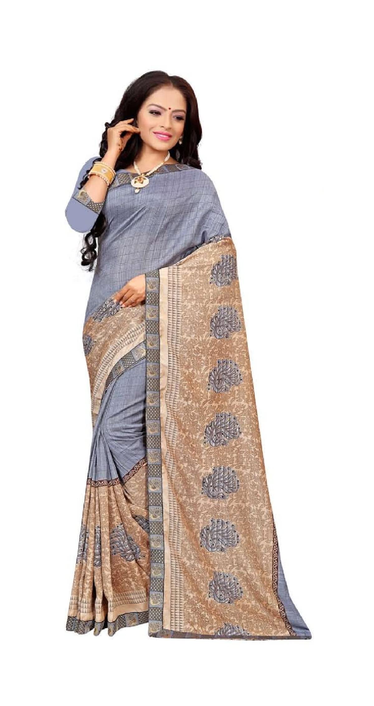 Pushpa Go Traditional Printed Sarees
