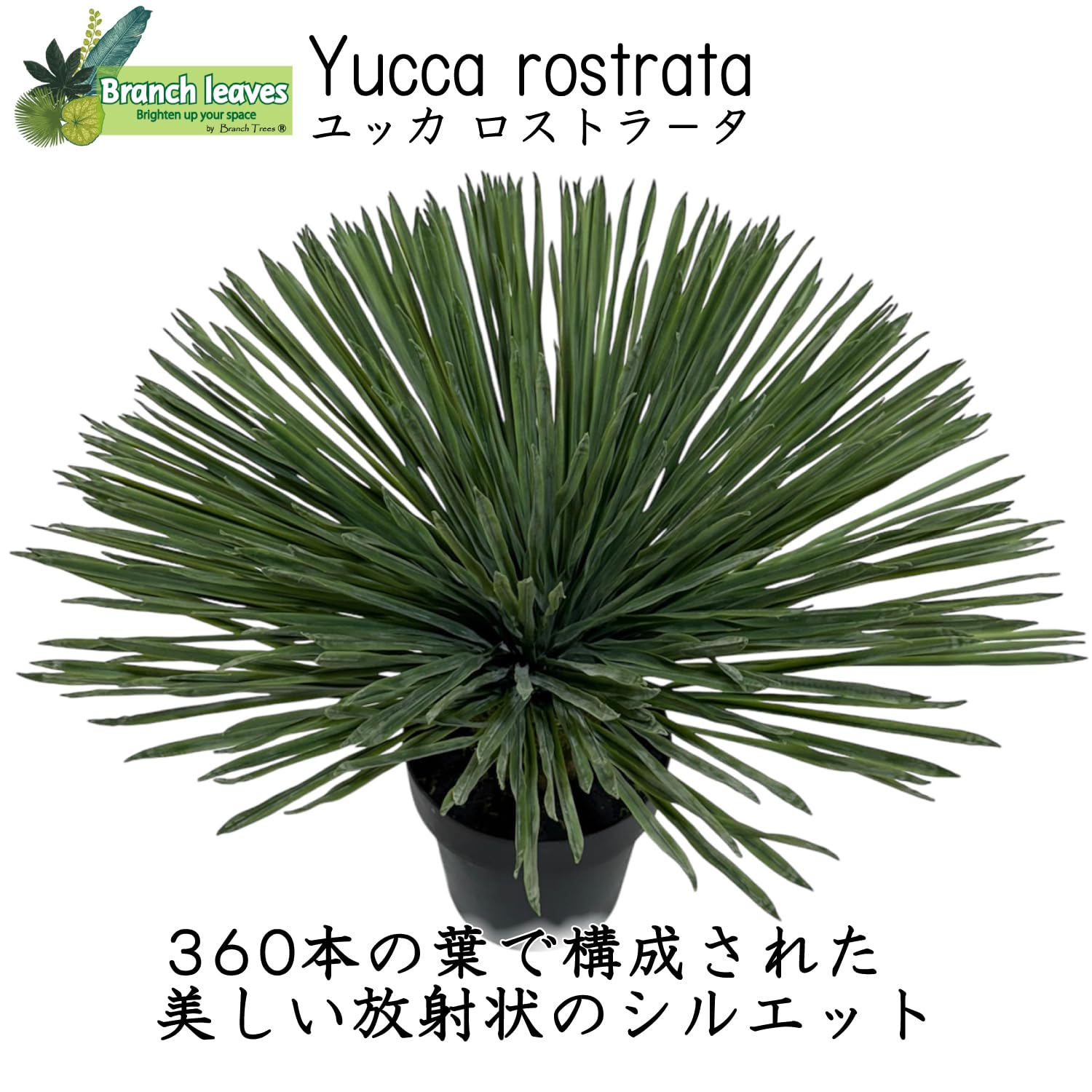 光触媒　人工観葉植物　ウォールグリーン　フェイクグリーン　ユッカ・ロストラータ 光触媒 人工観葉植物 ウォールグリーン フェイクグリーン ユッカ