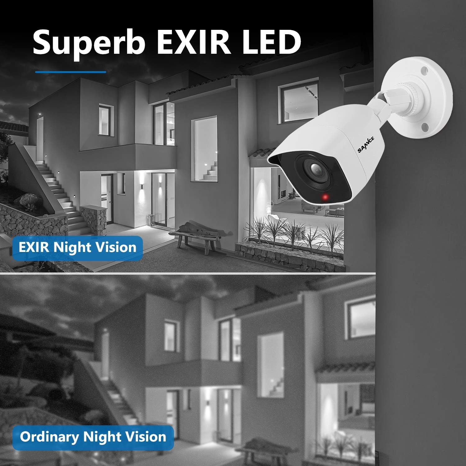 Frее Shірріng Ovеr $50 SANNCE 1080P 4Pack Wired Home Security Camera with 100ft EXIR Night Vision, IP66 Waterproof Outdoor Indoor Cam for SANNCE CCTV DVR or Other TVI DVR Systems
