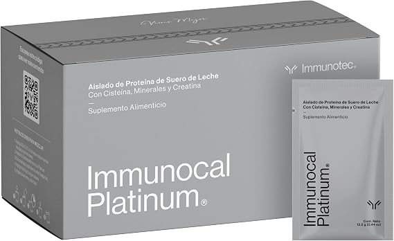 Immunocal + Platinum Booster | Bonded Cysteine, CMP & RMF, Sulforaphane | Immune, Antioxidant & Cellular Health Support | 7 Boxes