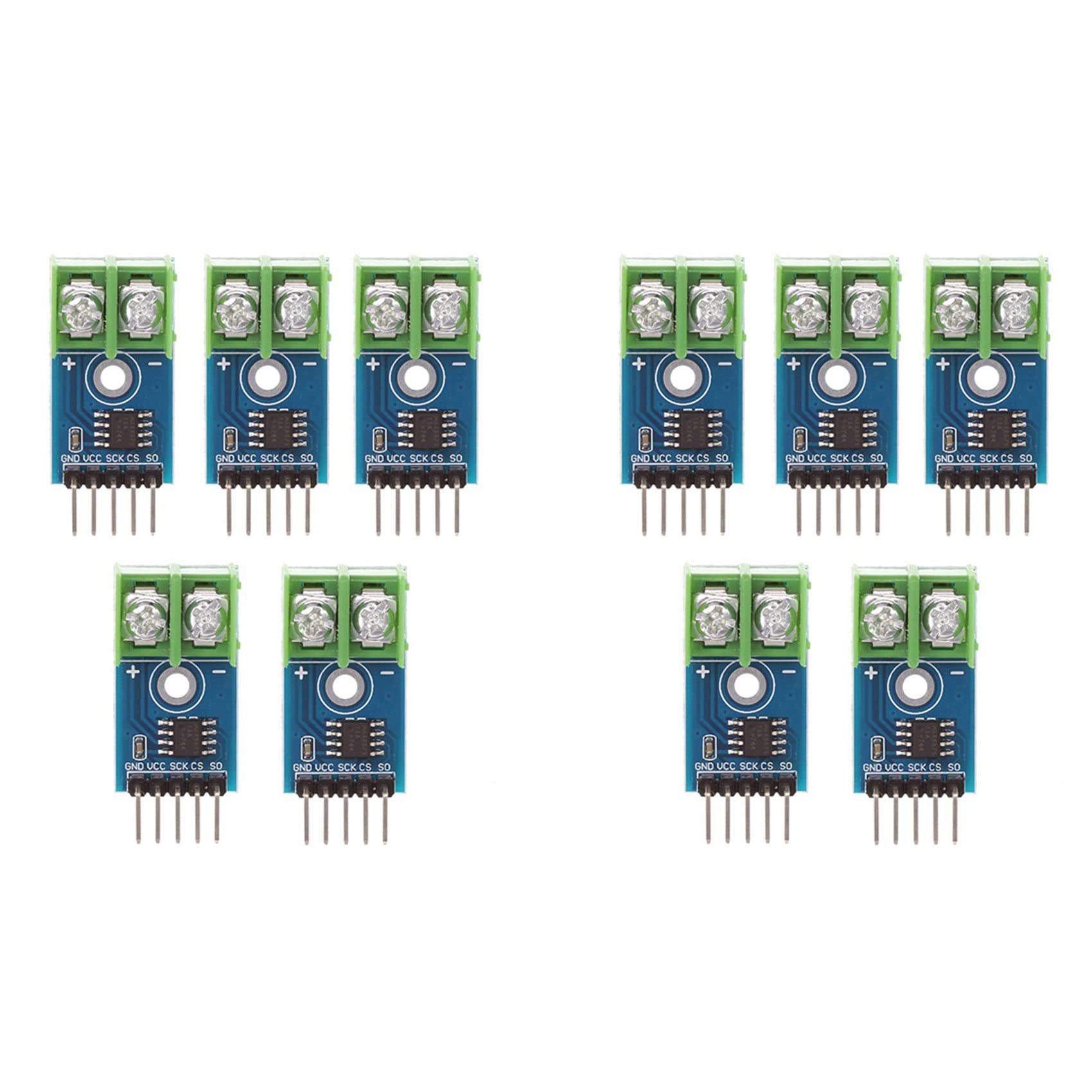 liovitor 10PCS MAX6675 K Type Thermocouple Temperature Sensor Module for