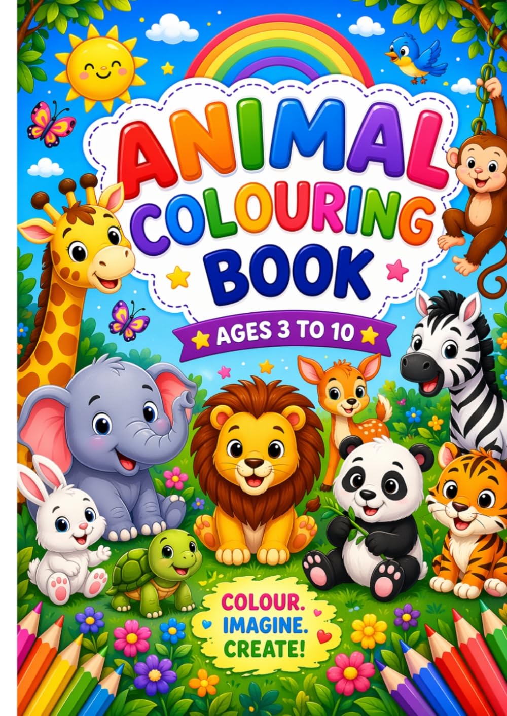 My Big Animal Coloring Book