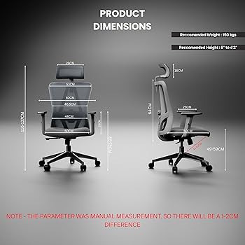 NeuArc Savvy Ergonomic Office Chair for Work | Multi-Lock Synchro