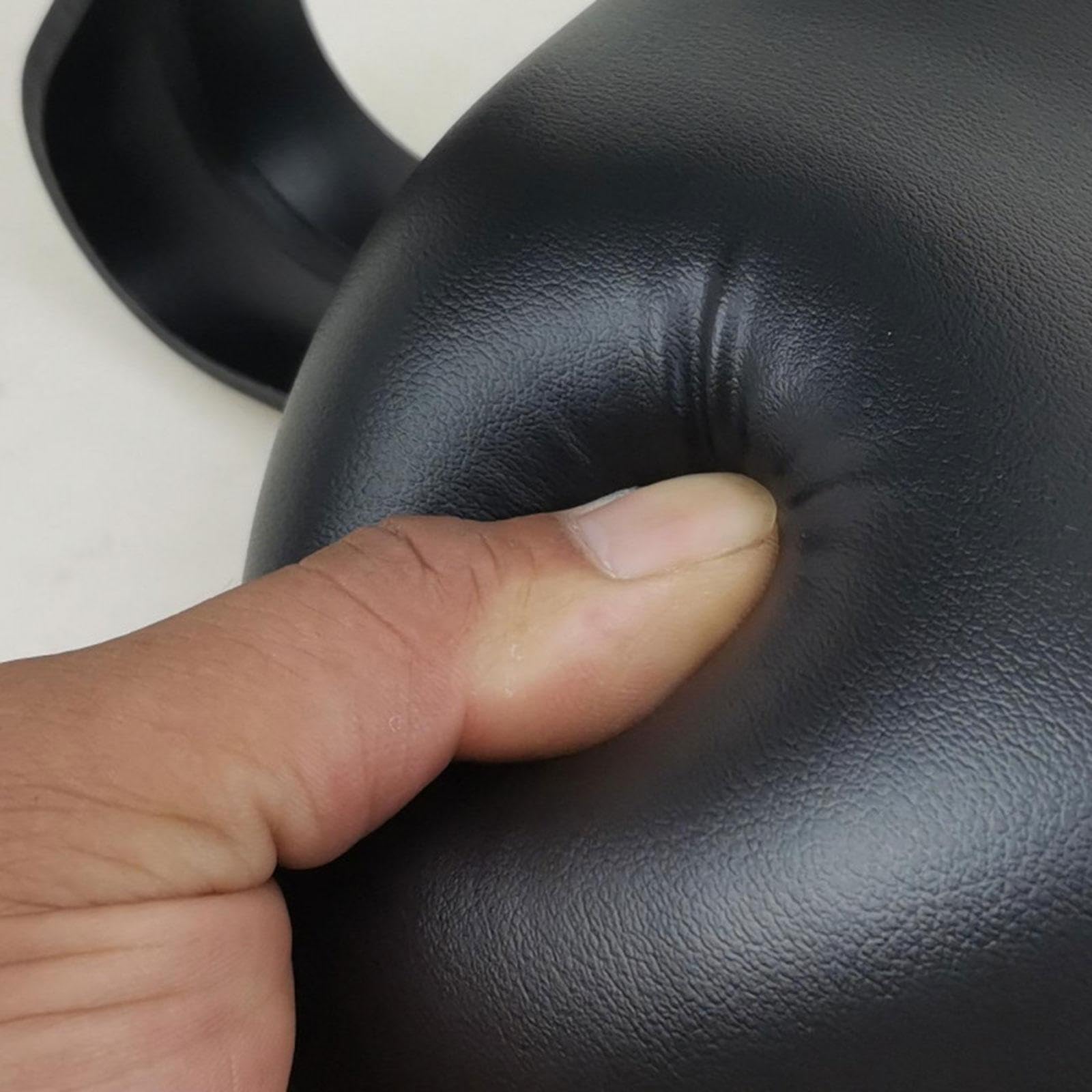 Selle de Vélo avec Dossier, Siège Arrière Et Dossier de Vélo de Selle de Vélo électrique Absorbant Les Chocs avec Siège Arrière Arrière, pour VTT, Tricycle, Trajets de Vélo