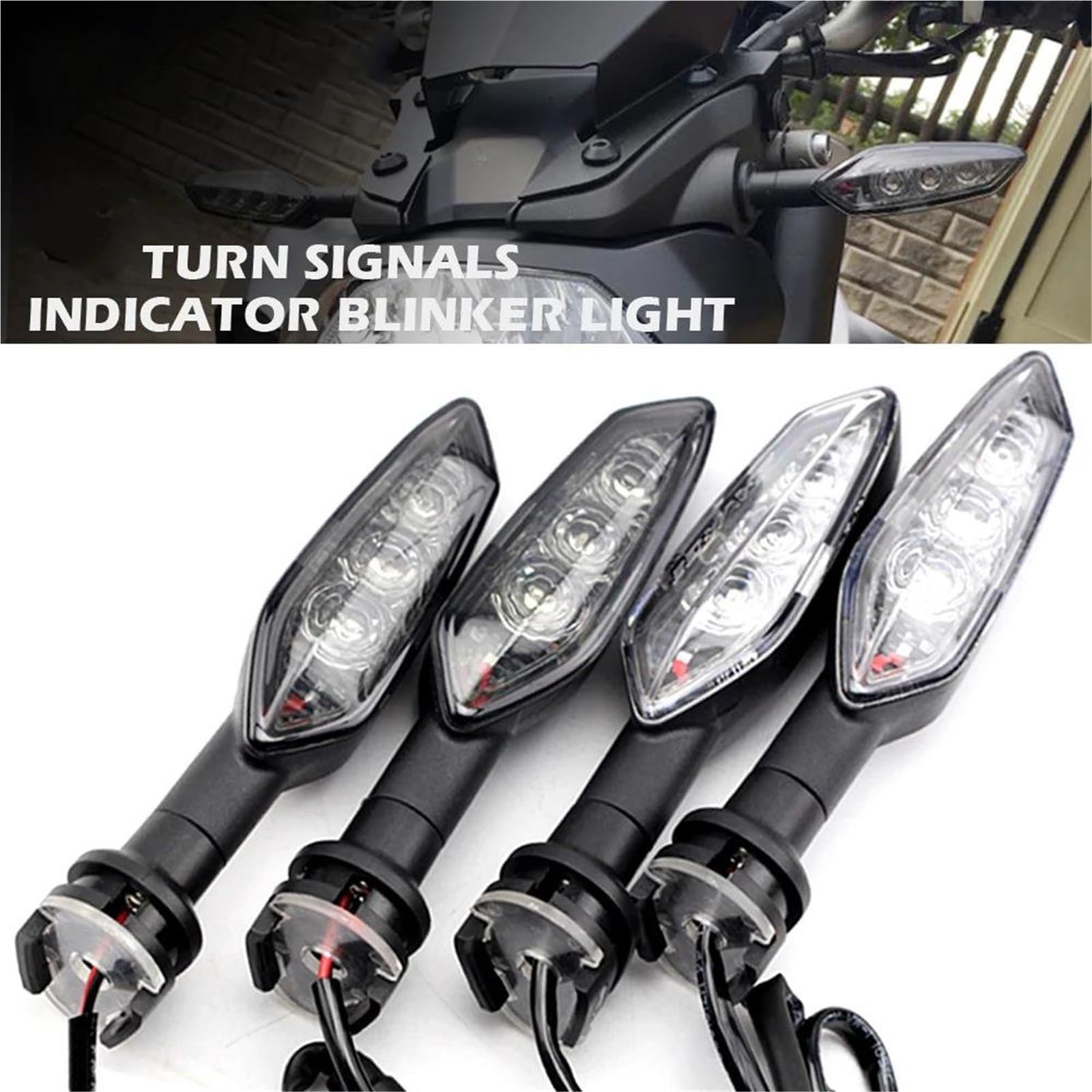 Wodoszczelne kierunkowskazy boczne do motocykla YZF R15 V2 V3 V4 R25 R3 R6 R1