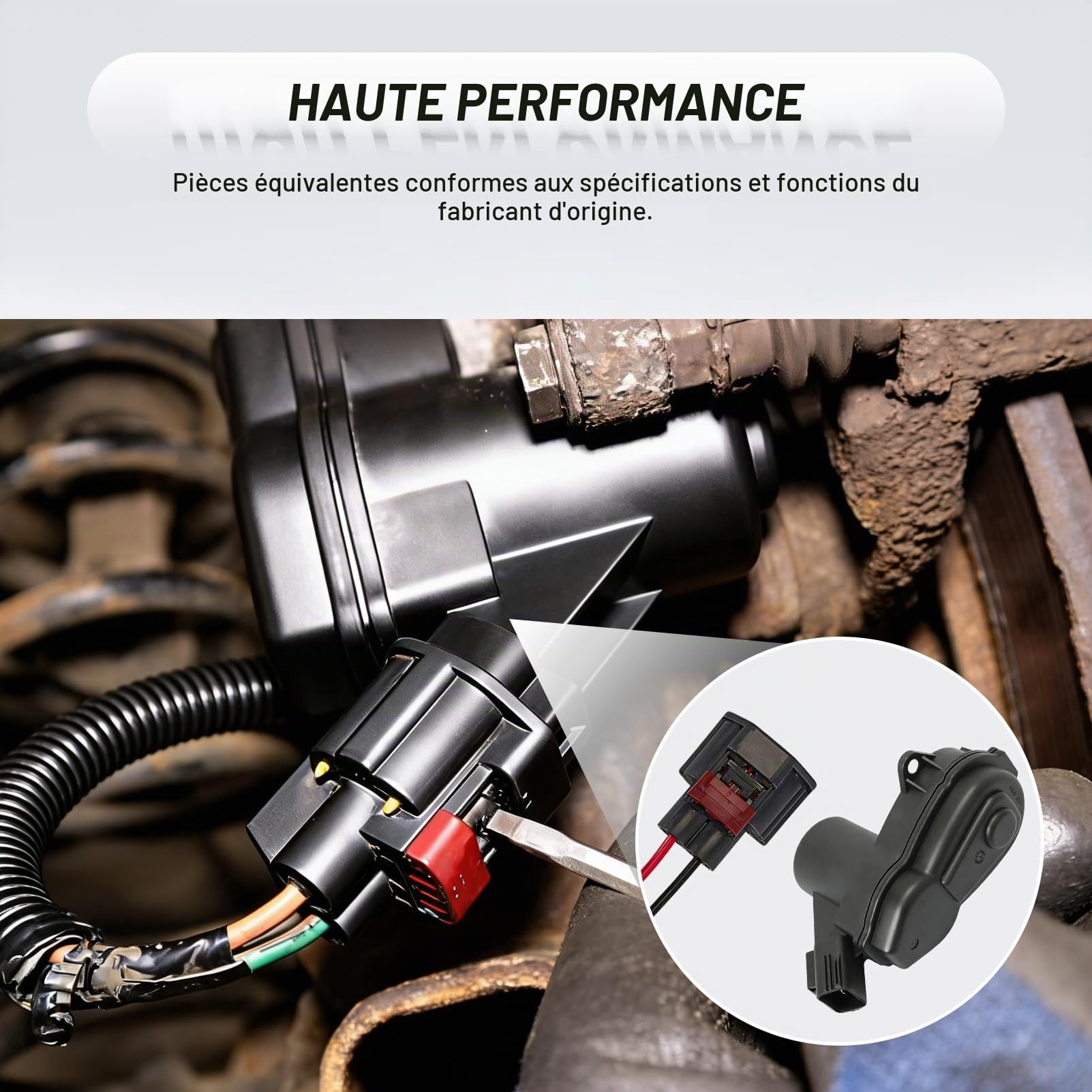 Moteur d'Étrier de Frein à Main Arrière avec Fiche pour Scénic III