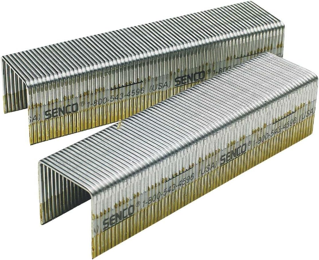 Senco P13BAB 16 Gauge by 1-inch Crown by 1-inch Length Galvanized Staple (10,000 per Box)