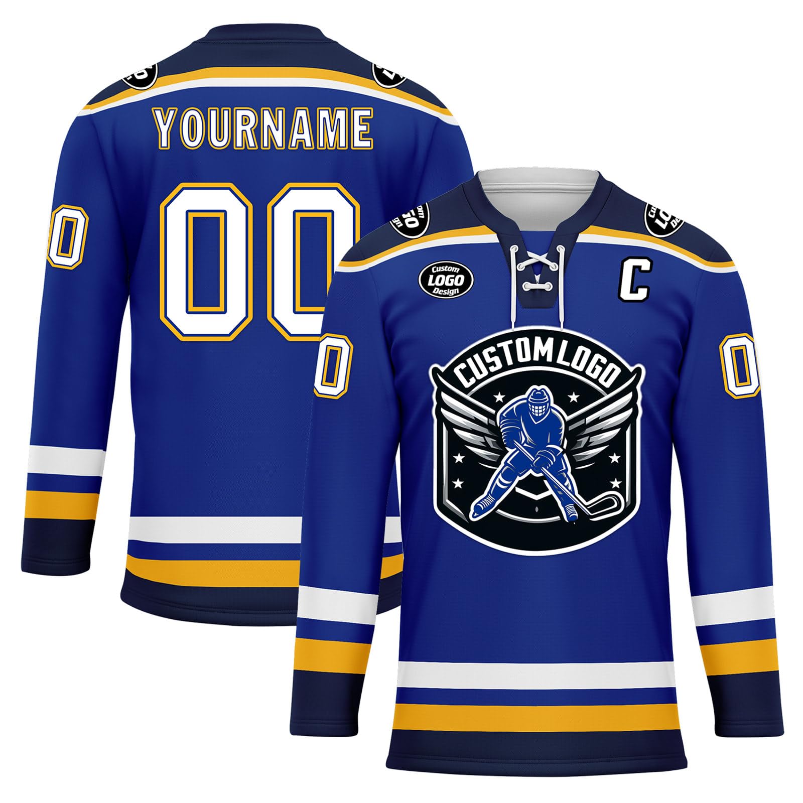 Custom Ice Hockey Jersey for Men Women Youth, Personalized Team Name Number Logo Practice Training Team Uniform