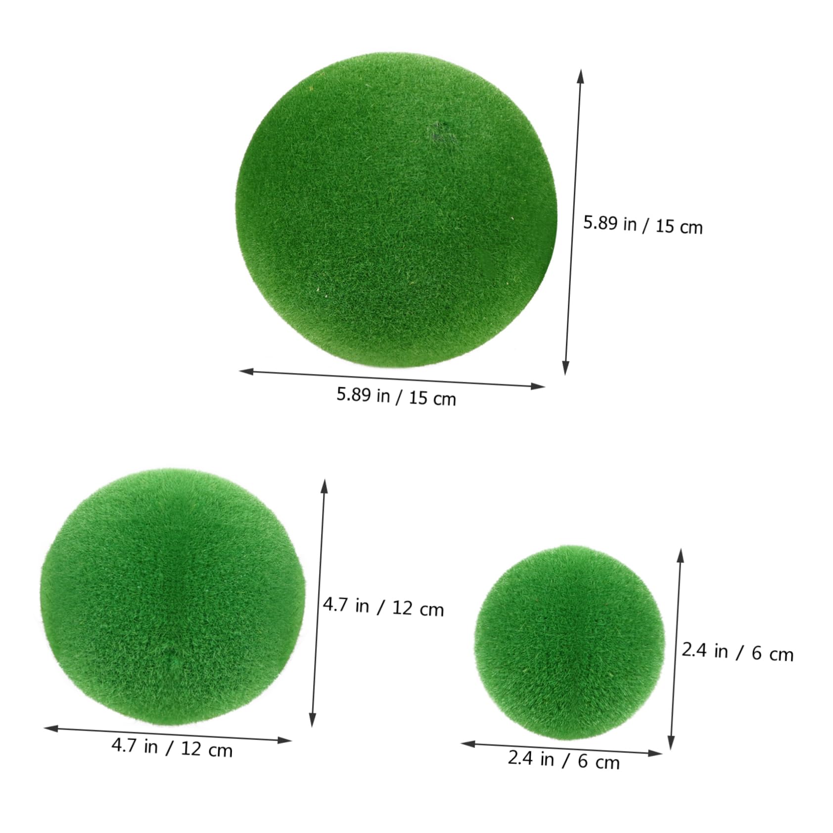 Zerodeko 2sets Realistische Faux Box Künstliche Moos Für Hochzeit Decor 8 Stücke * 2