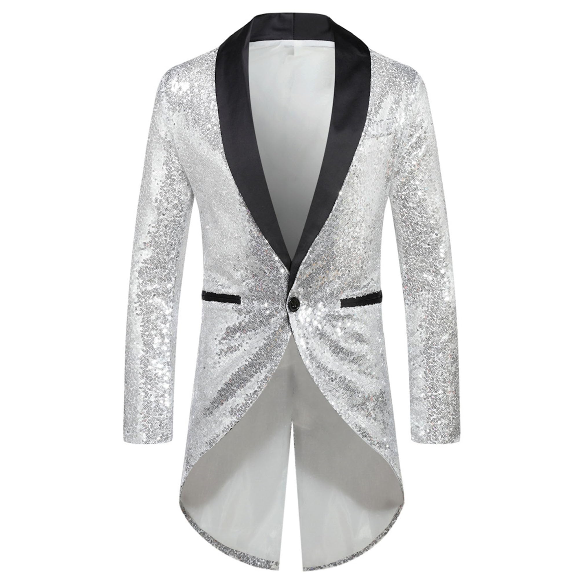 Costume Sequin Homme Coupe Cintrée Confortable pour Silhouette Élancée