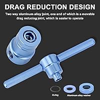 Vista 5 de Bicycle Bearing Press Set For Wheels/Hub Bearing Installation Bike Soft Tail Frame Turning Point Hub Assembly Tool-25pcs