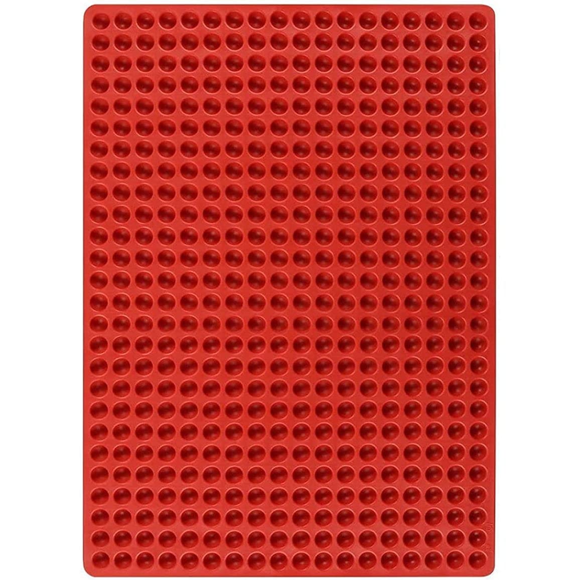 Grtheenumb Silicone Hot Pad|Mini Round Silicone Mold Semi Sphere Gummy Candy Molds for Chocolate Truffles Ganache Jelly Pralines Caramels Cookies Pet Treats Baking Mold Small Dot Cake Decoration