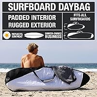 Vista 2 de Bolsa para tabla de surf Ho Stevie! - Bolsa de día con cremallera - Se adapta a todas las formas de tablas de surf - Acolchado de espuma y cubierta