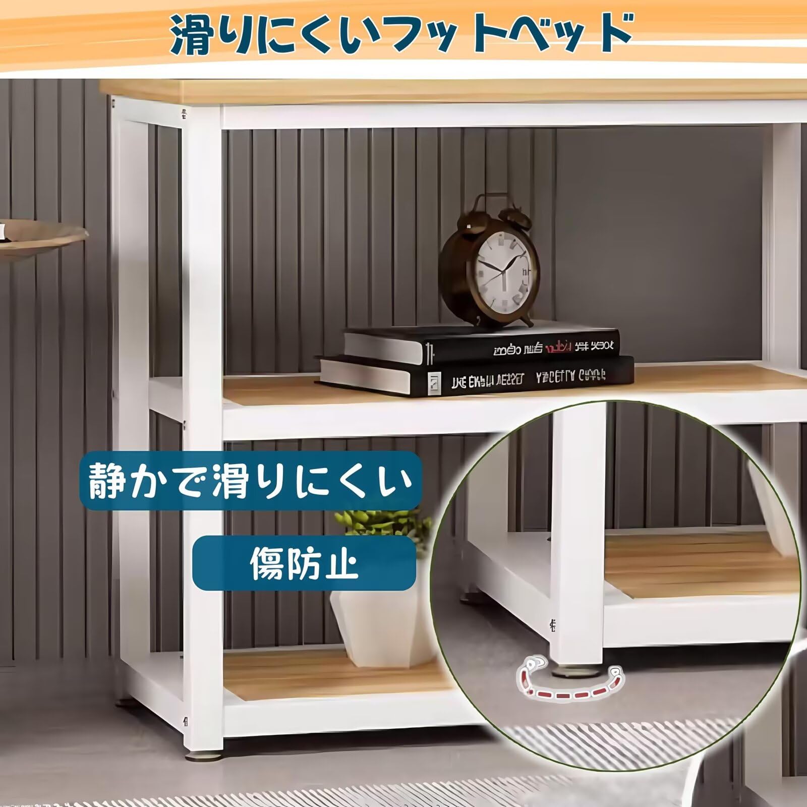 Amazon.co.jp: LANPERDU 水槽台 60cm水槽用 耐荷重500KG 幅65cm×奥行