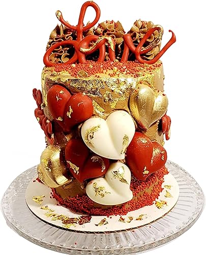 Miniatura 7 de Paquete de 3 bandejas para cubitos de hielo, moldes de silicona para cubitos de hielo con tapa, molde estilo corazón, para enfriar whisky, cóctel,