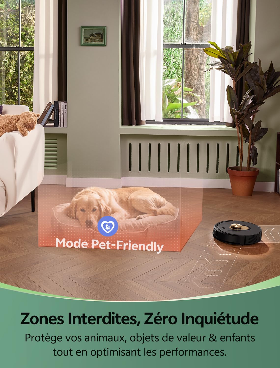 Vexilar Cleanova W9 Robot Aspirateur Laveur, 8000Pa/150Min Aspirateur Robot, Navigation LiDAR avec Cartographie, Zones Virtuelles, Alexa/APP/WiFi, Idéal pour Sols Durs,Tapis et Poils d’Animaux