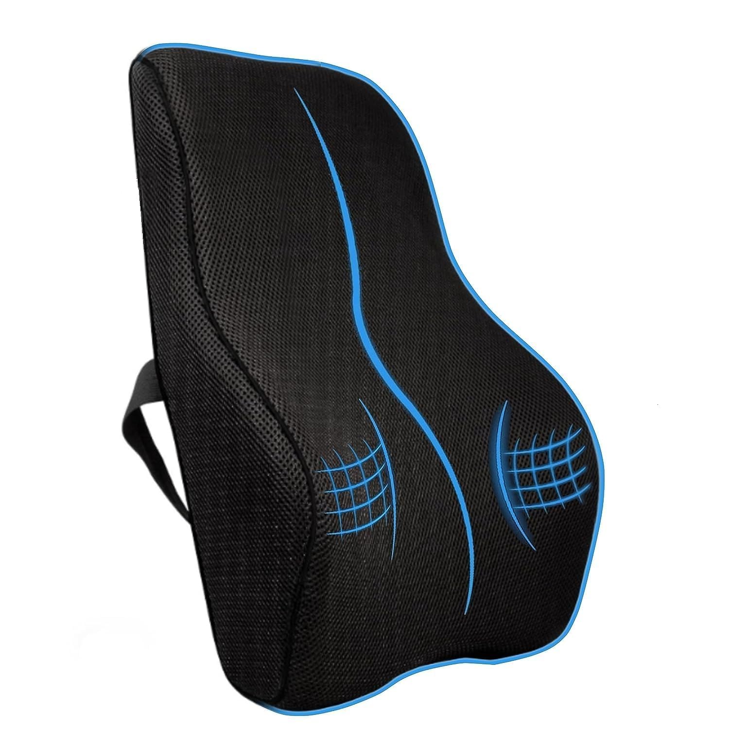 Niralasa Lumbar Support Pillow for Office Chair, Back Support for Car, Computer, Gaming Chair, Recliner Memory Foam Back Cushion for Pain Relief Improve Posture, Mesh Cover Double (B0DBR671QB) Amazon Price History, Amazon Price Tracker