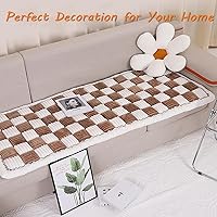 Vista 7 de Fundas protectoras mullidas de algodón para mascotas, protector de sofá para perros, funda protectora de algodón elegante para proteger del jardín