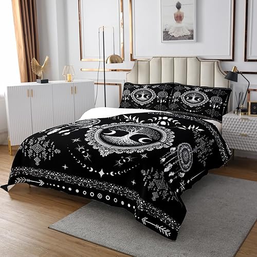 Miniatura 7 de Manfei Colcha de pingüinos de dibujos animados para niños, tamaño King, bonito juego de colcha de animales árticos para niños y niñas, decoración de