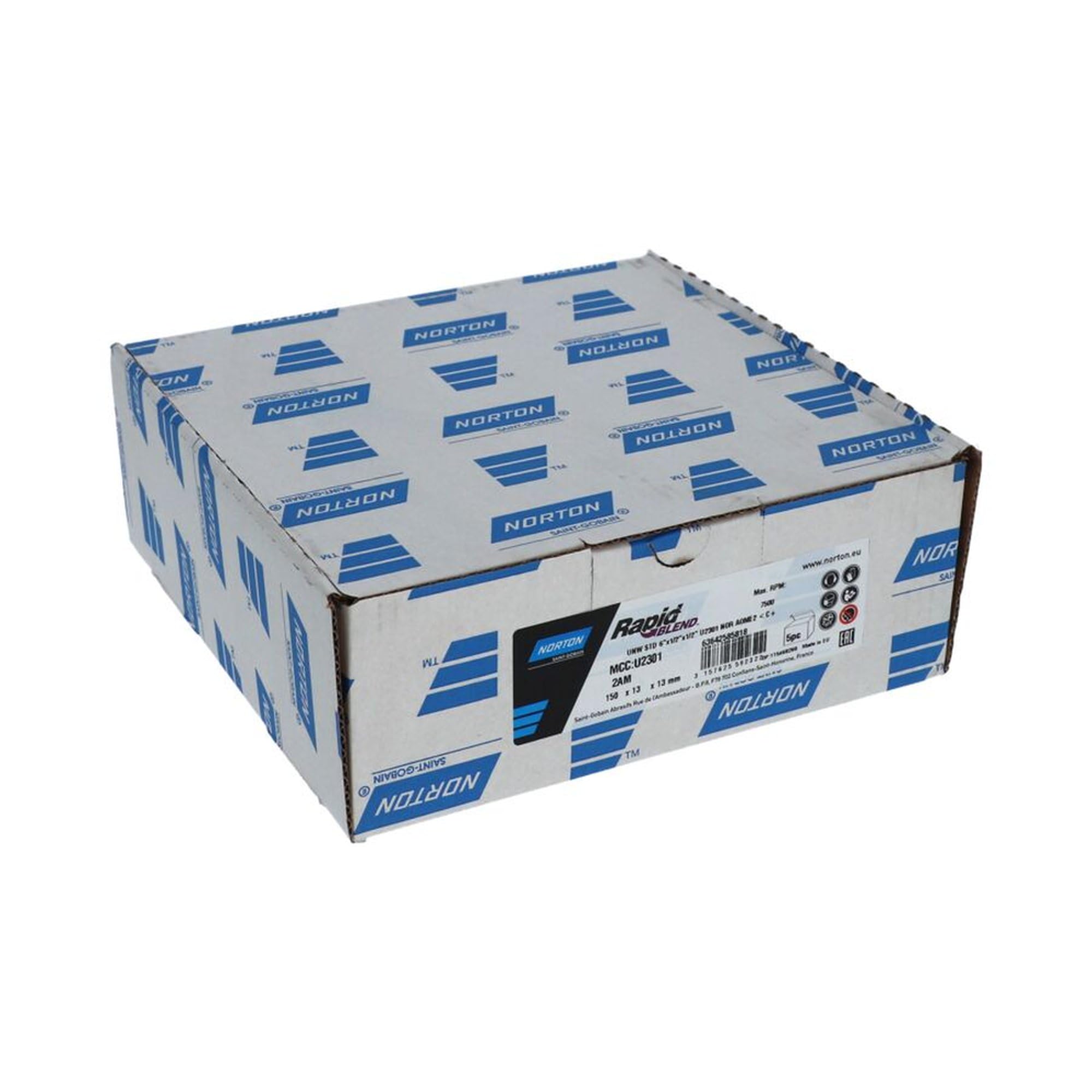 Norton nex-2sf - Muela unified 150x13x25mm fino