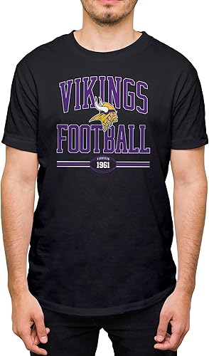 Miniatura 8 de Hybrid Sports NFL Football Arch - Camiseta de manga corta para adultos con licencia oficial para hombres y mujeres