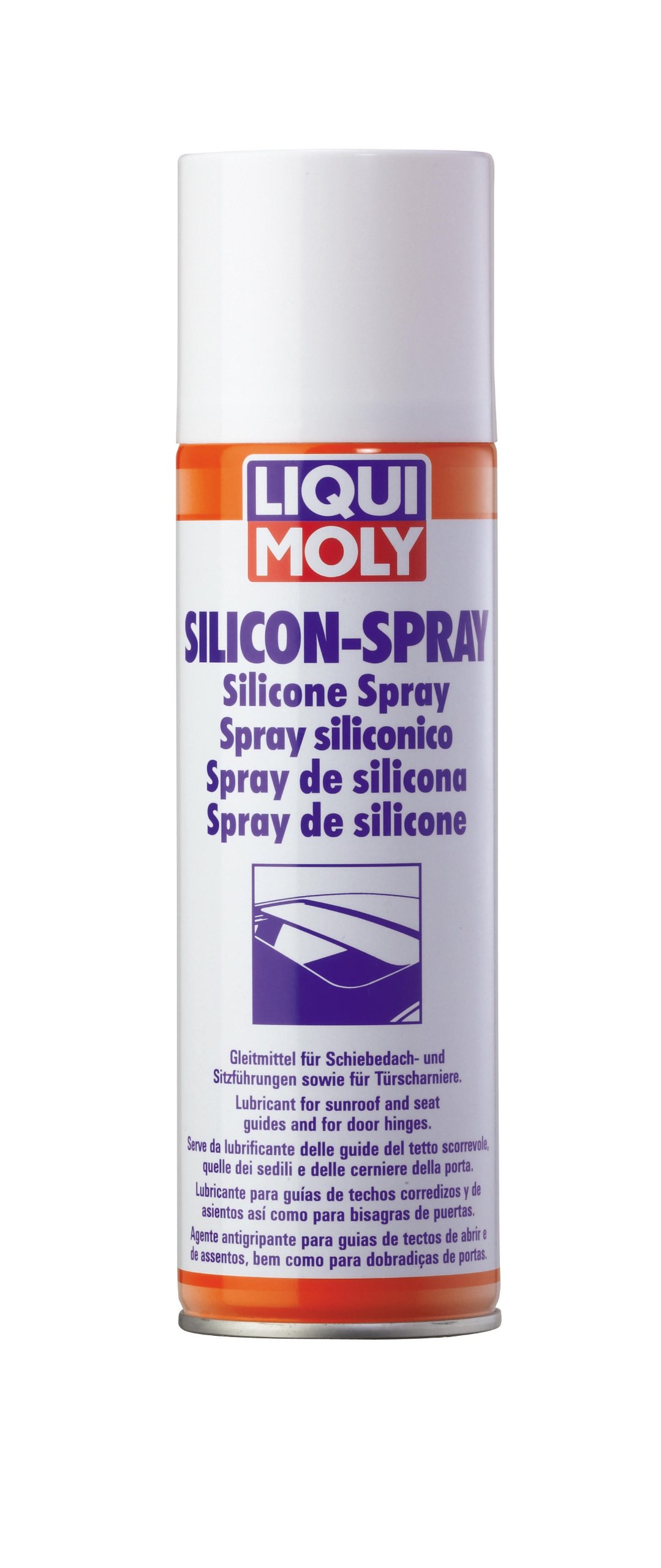 6x LIQUI MOLY 3310 Silicon Spray Trennmittel Gleitmittel Silikon 300ml