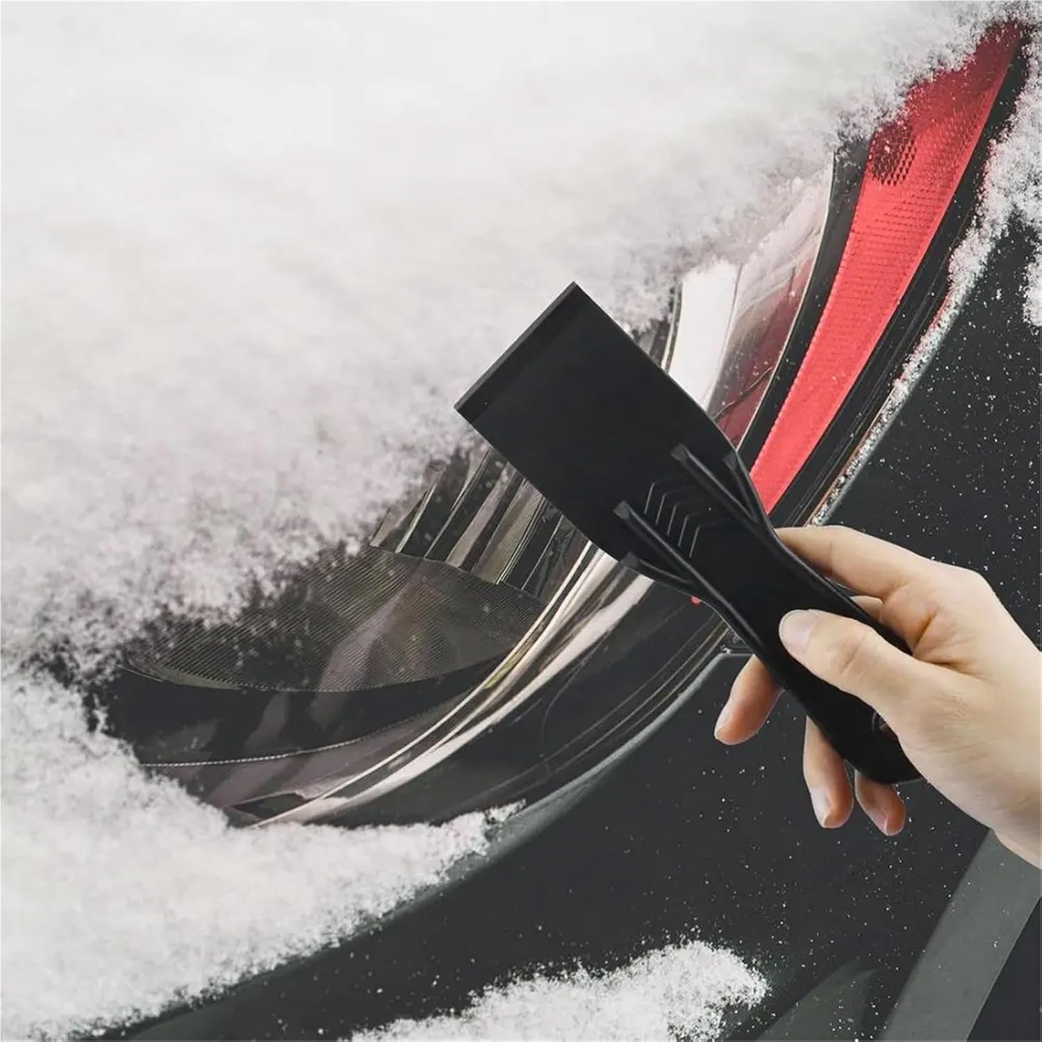 Plastic Putty Knife 6PCS 2 Inch Black Flexible Putty Knife Scraper Used for Repairing Walls Pasting Plaster Scraping