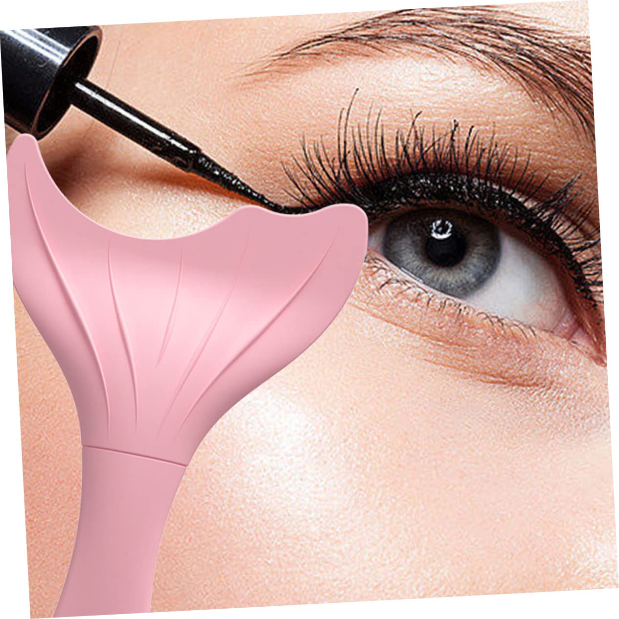 Healeved 8pièces Applicateurs Silicone Pour Eyeliner Outils De Maquillage Réutilisables Et Faciles à Nettoyer Idéaux Pour De Maquillage Yeux
