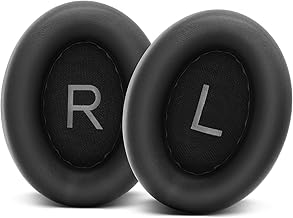 Bose 700 Ear Pads - Improved Replacement Ear Pads Compatible with Noise Cancelling Headphones, Premium Protein Leather & Memory Foam (Black)