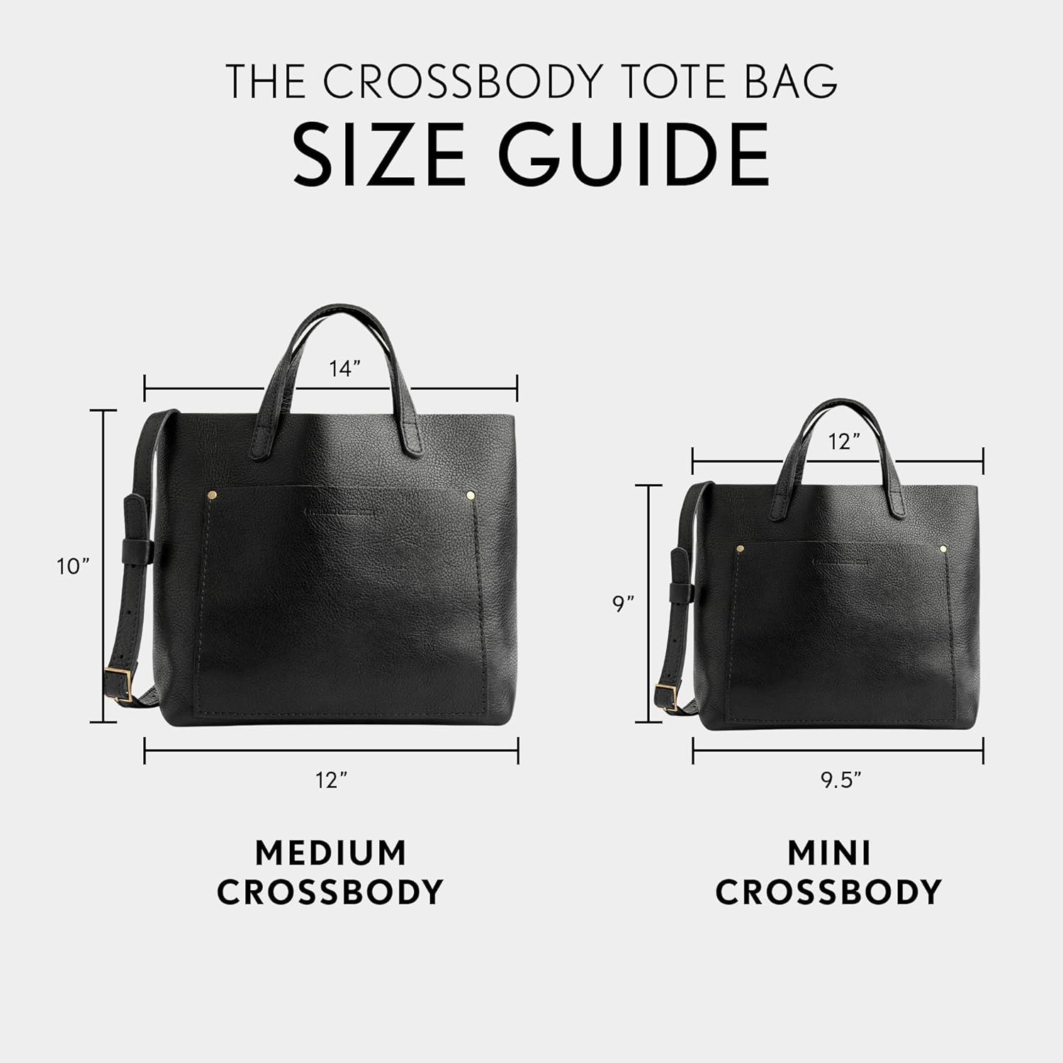 Portland Leather Goods Medium Crossbody Tote for Women – Handmade from the Finest Full-Grain Hides | Handmade - Image 6