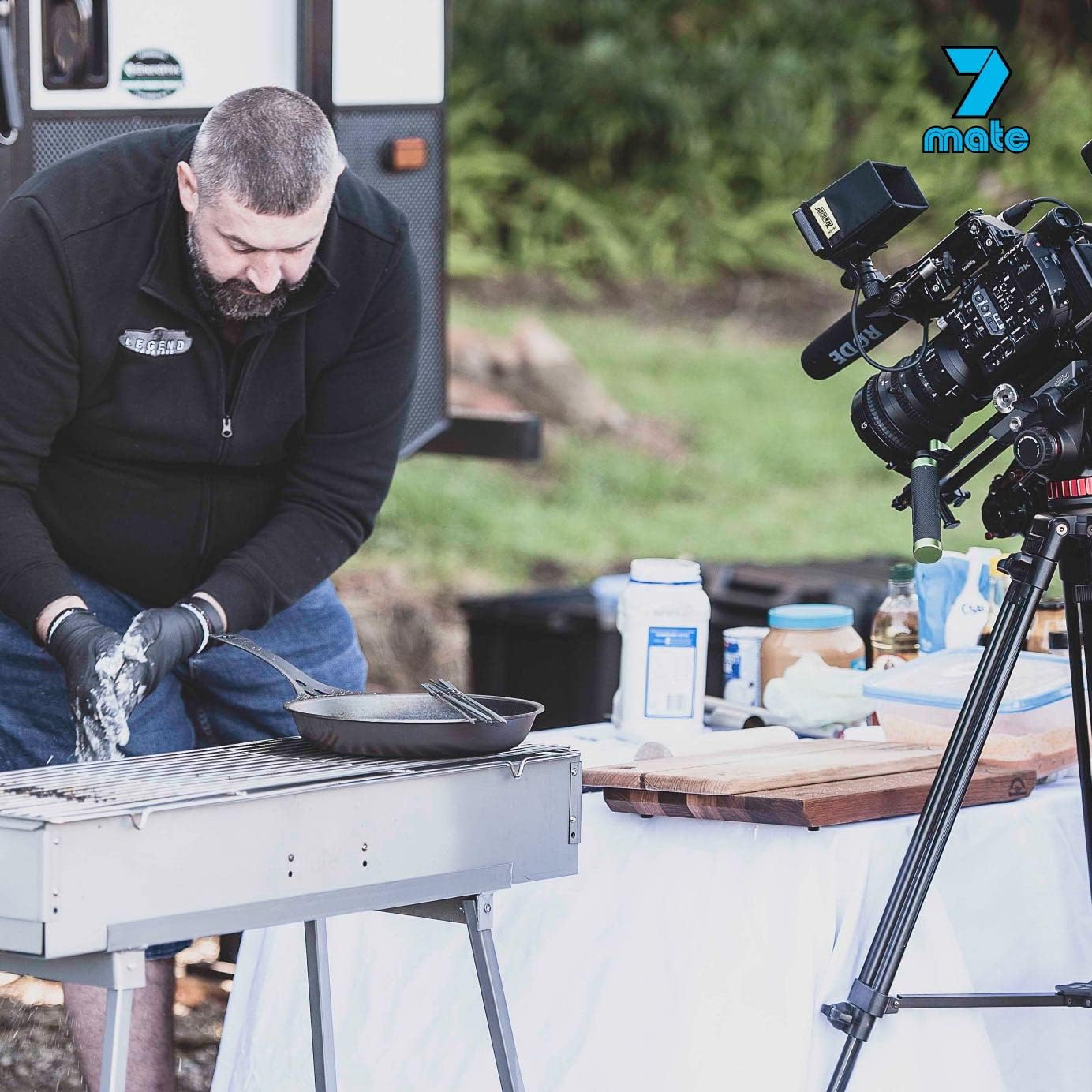 Heavy Duty Portable Charcoal Hibachi Grill for Skewer & Kebab by WillBBQ