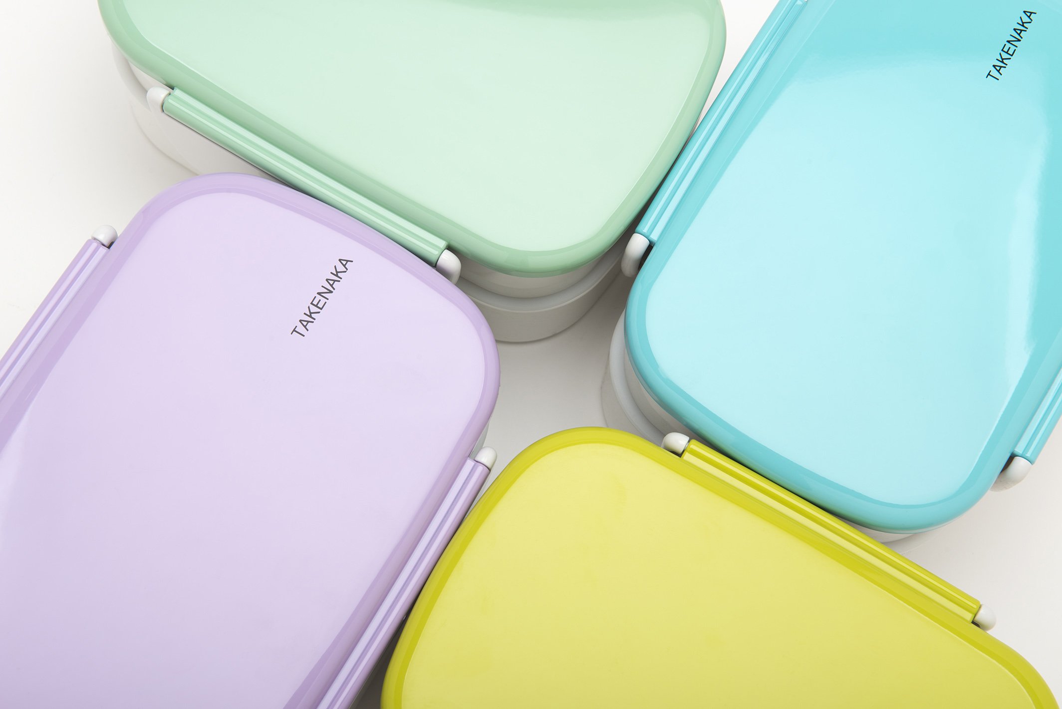 Takenaka 12-1202-33 Double Bento Box, Light Blue - Image 3