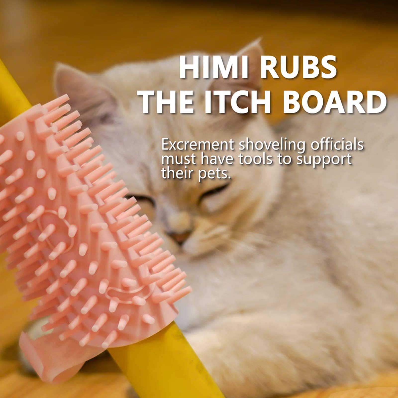 Cat Pet Self Grooming Comb Brush - Multi Functional Catnip Flavor Corner Massage Glove Tool for Kitten Puppy Relaxing, Extra Soft Silicone Pins Handy Hair Shedding Trimming - image 6