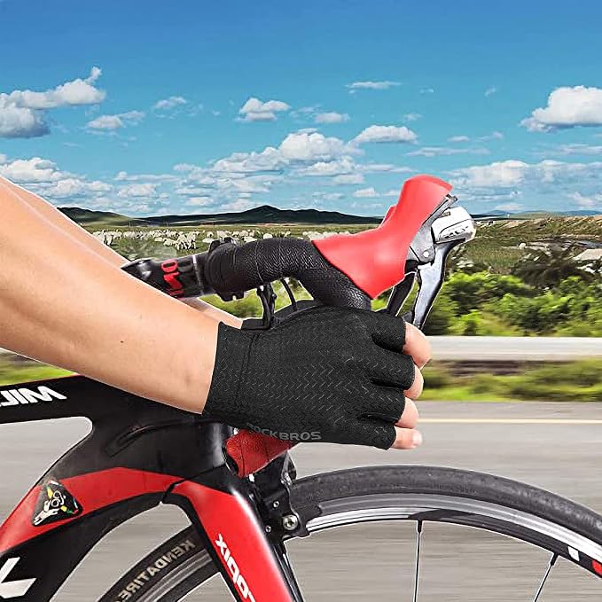 Guantes de ciclismo ROCKBROS medio dedo para hombre y mujer miniatura 2