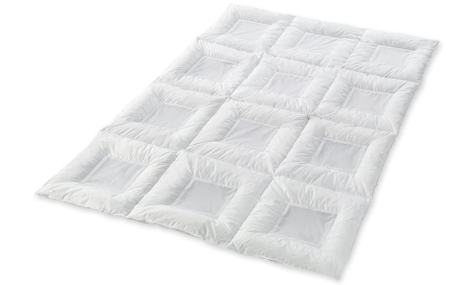 60629 Zudecke Comfort Light, 135 x 200 cm, 200 g, weiß
