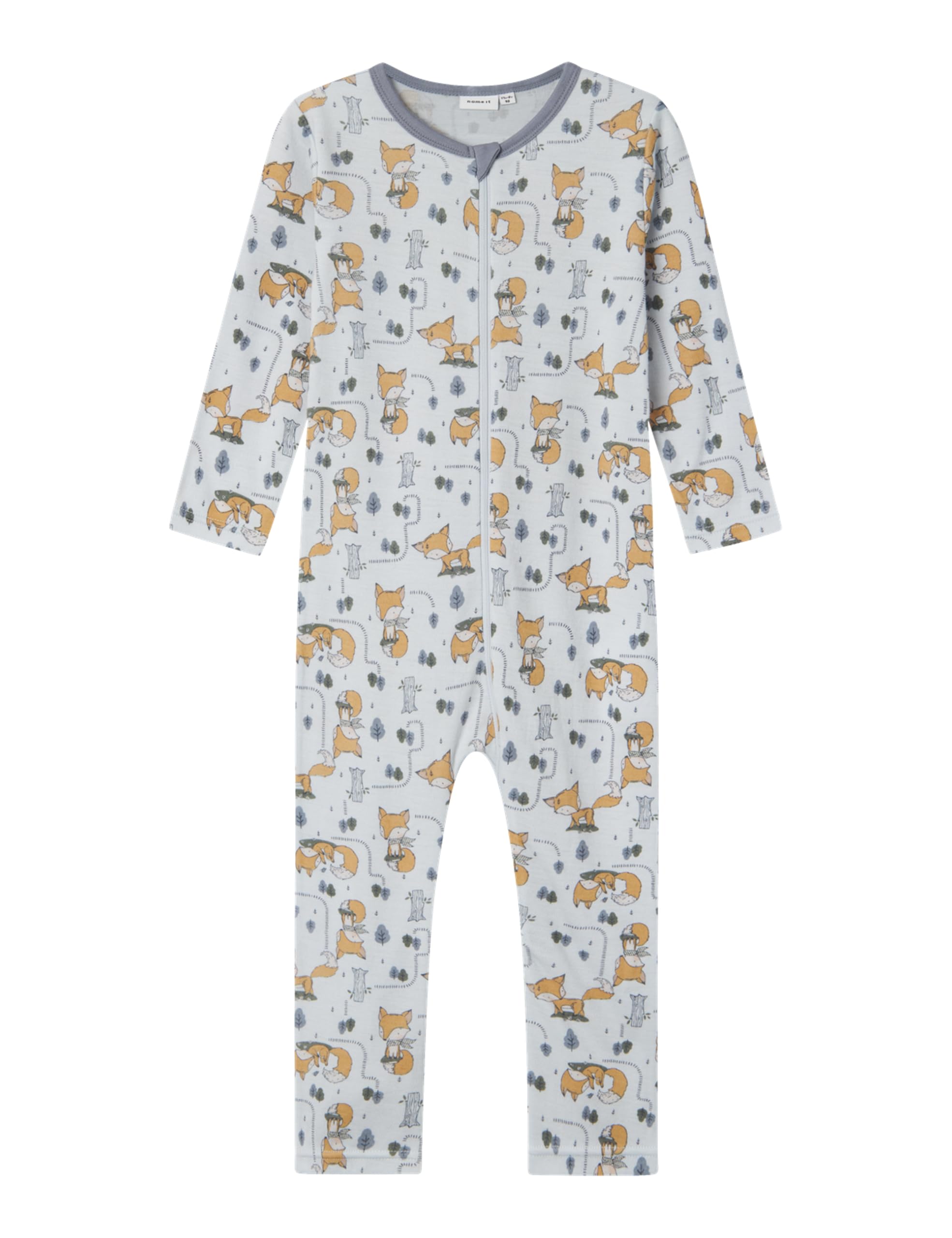 Leggings In Lana Merino Per Bambini NAME IT NMMWILLIT - Morbidi E Caldi, Colore Blu - Foto 2