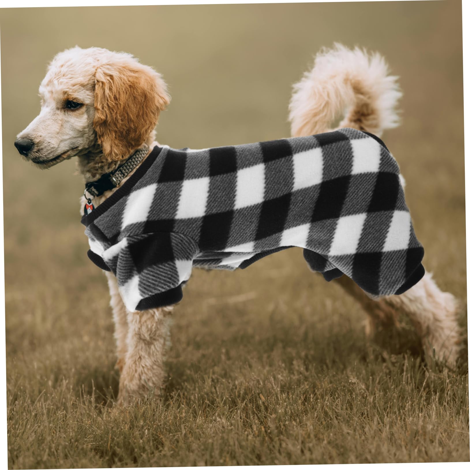 HANABASS 4stücke Hundeweste Für Winter Atmungsaktive Und Winddichte Hundekleidung Für Kleine Und Mittelgroße Hunde Bequeme Und Warme Haustierbekleidung Schwarz s