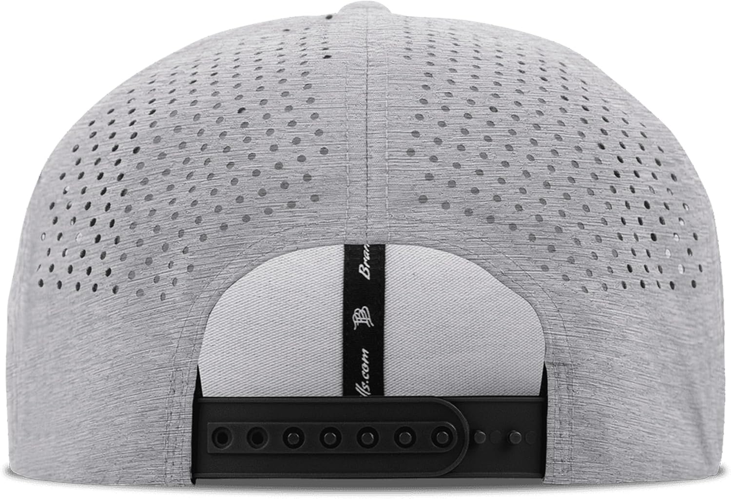 Branded Bills Officially Licensed x Tennessee Volunteers Heather Grey Flat Performance Vols Block PVC