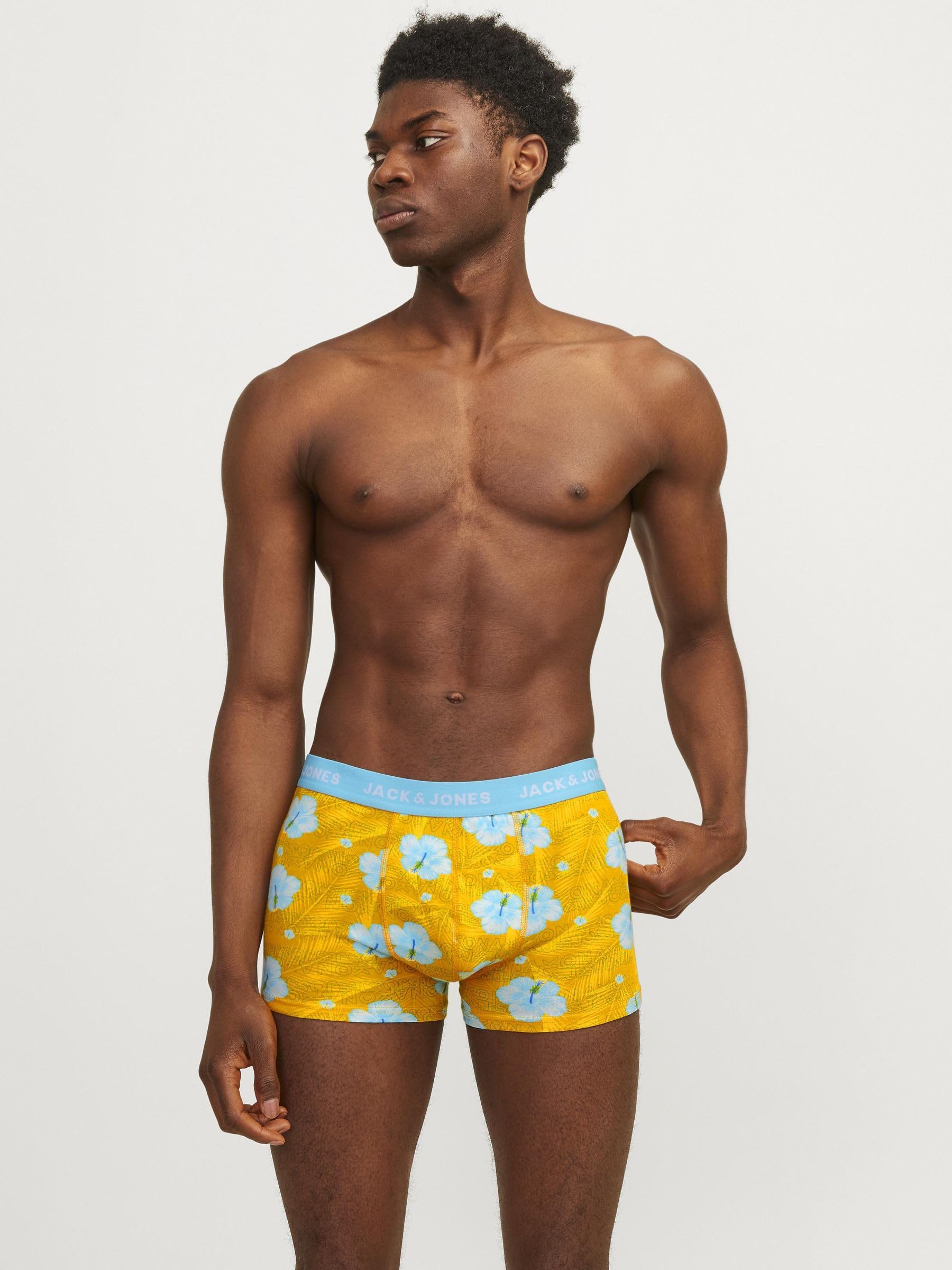 Jack & Jones Jackarim Solid Trunks 12 Pack Bóxer Hombre