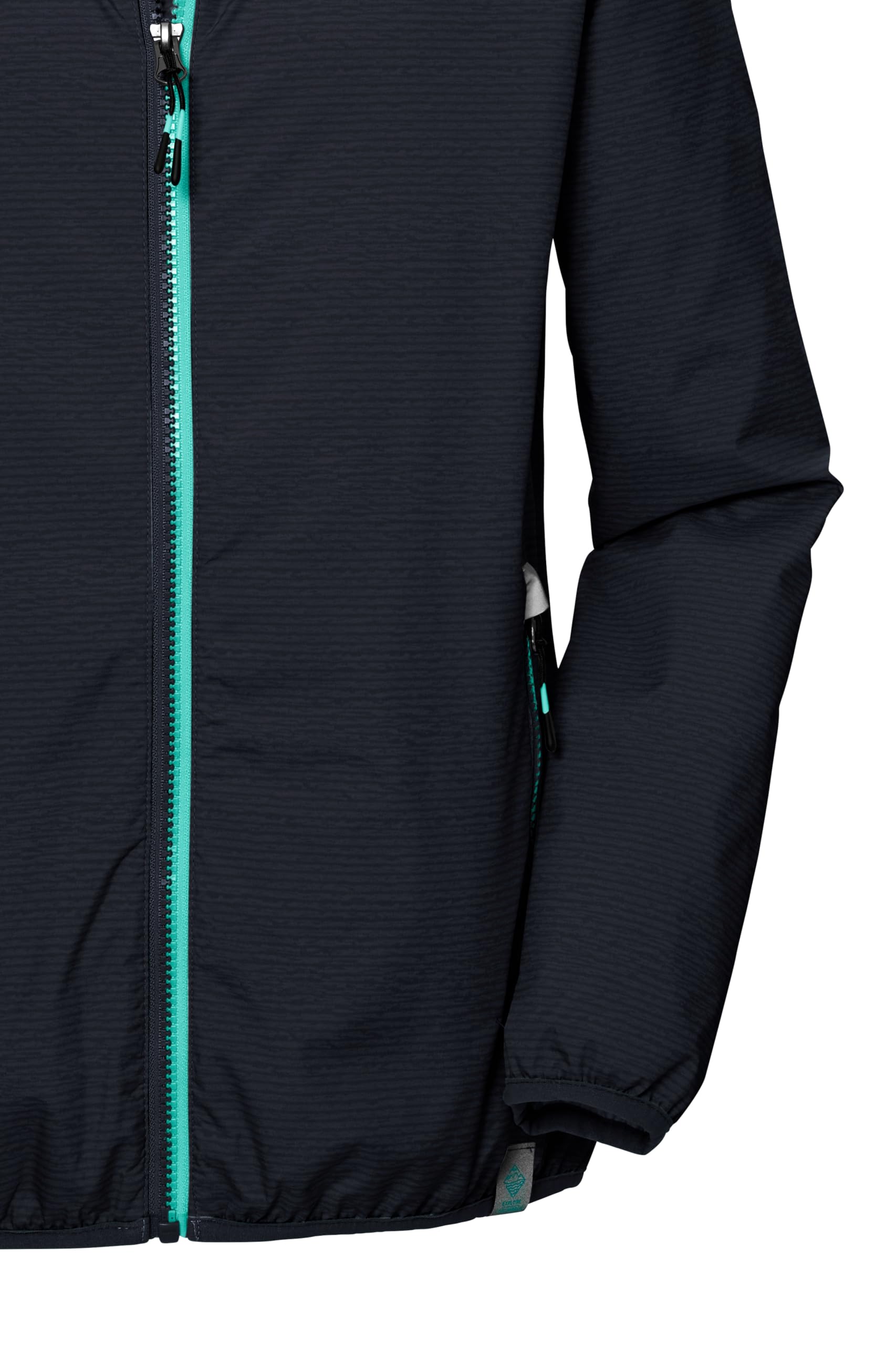 Killtec Mädchen Kos 138 Grls Jckt Funktionsjacke/Regenjacke mit Kapuze