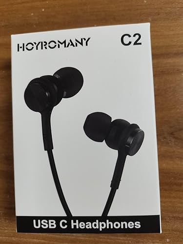 Miniatura 8 de Auriculares USB C para iPhone 15 Pro Max Samsung Galaxy S23 S22 Ultra S21 FE S20 A53, auriculares USB tipo C estéreo de alta fidelidad en el oído