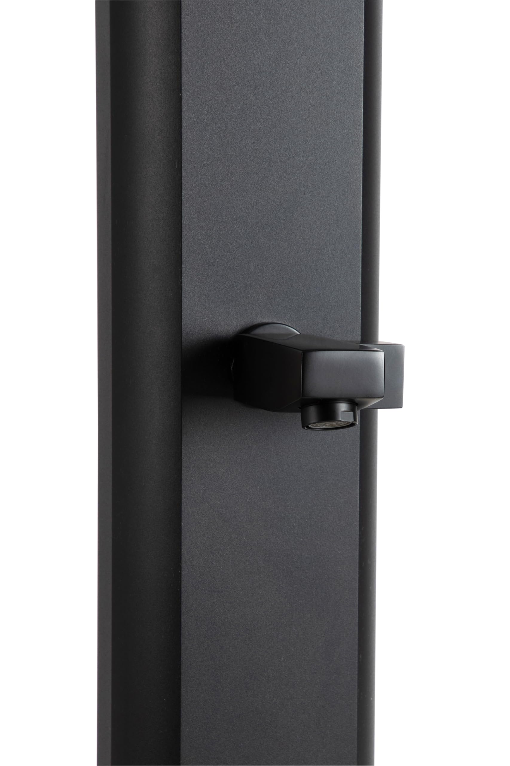 STEINBACH Douche Solaire compacte - 049097Y - Douche de Jardin Peu encombrante avec réservoir en Aluminium de 25 L et pommeau de Douche réglable - 221,4 cm de Haut