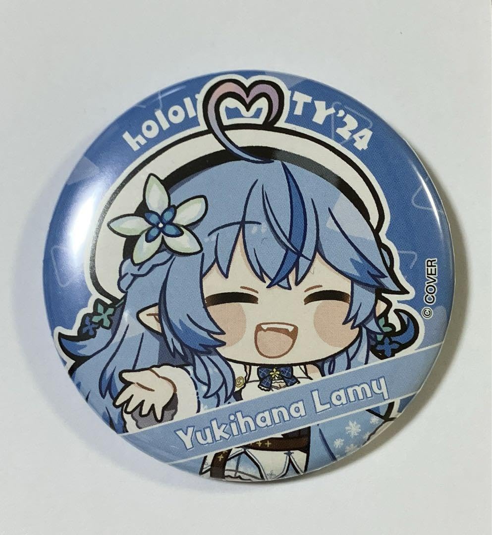 雪花ラミィ缶バッチ