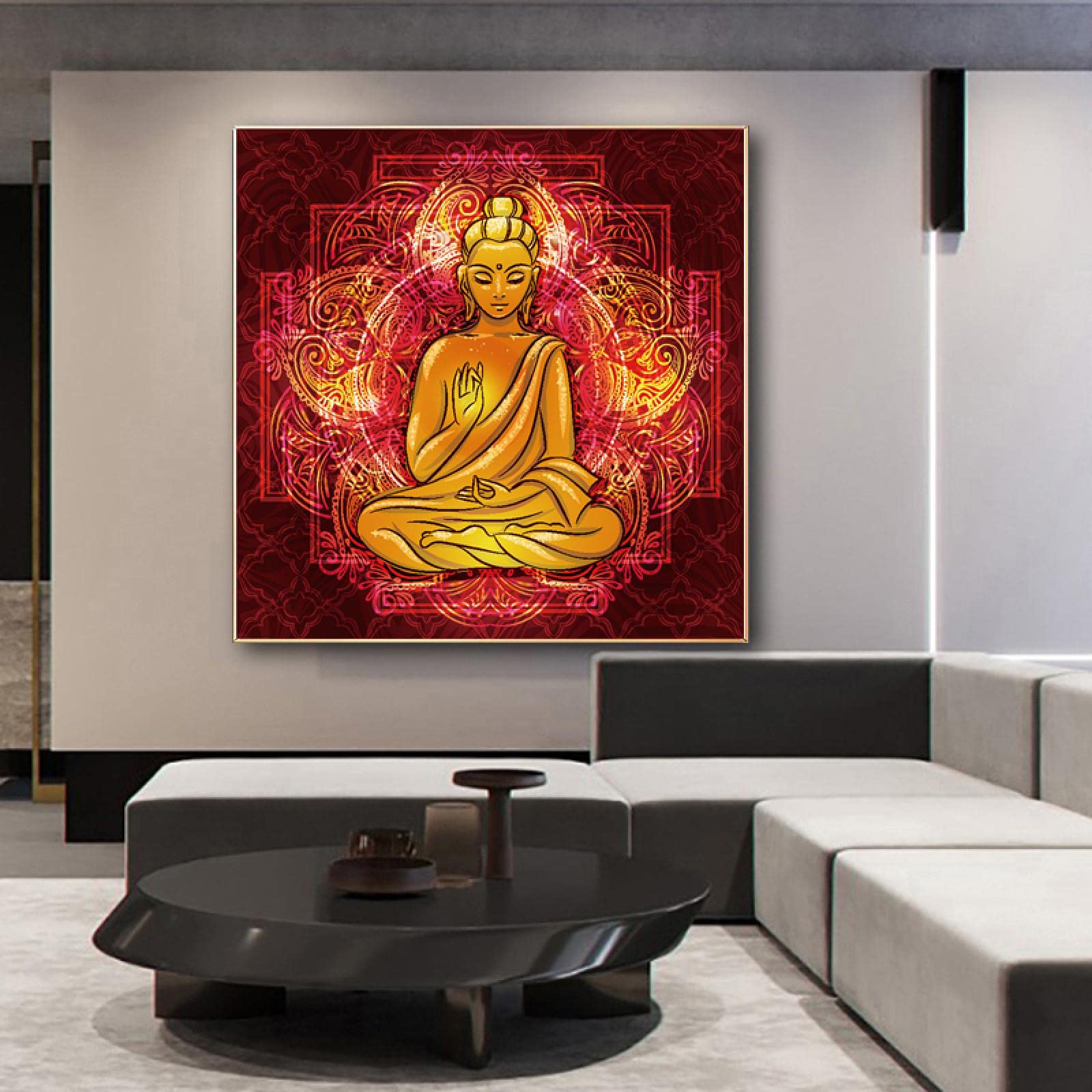 k*o様 絵画　アート　インテリア　仏　現代　開運　縁起　カラフル　赤　金　かわ k*o様 絵画 アート インテリア 仏 現代 開運 縁起 カラフル 赤 金 かわ