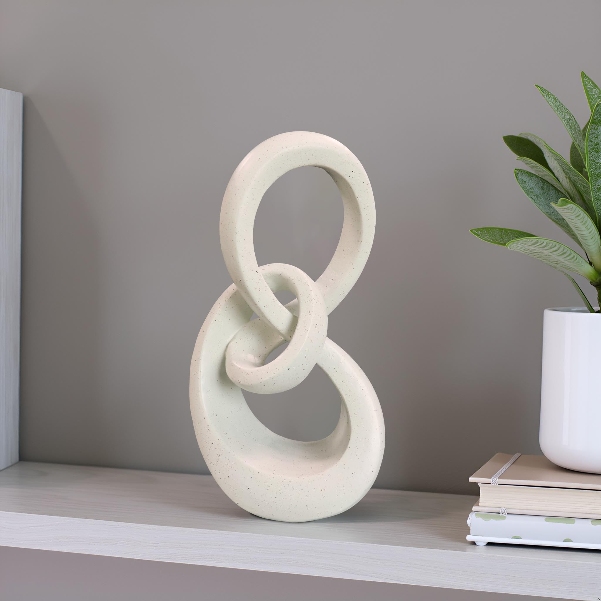 Moderne Musiknote, dekorative Skulptur, abstrakte Skulpturen, Heimdekoration, Couchtisch-Statuen, Regal-Dekoration, Ästhetik, Esszimmer, Wohnzimmer, Schreibtisch-Dekoration, 29,2 cm