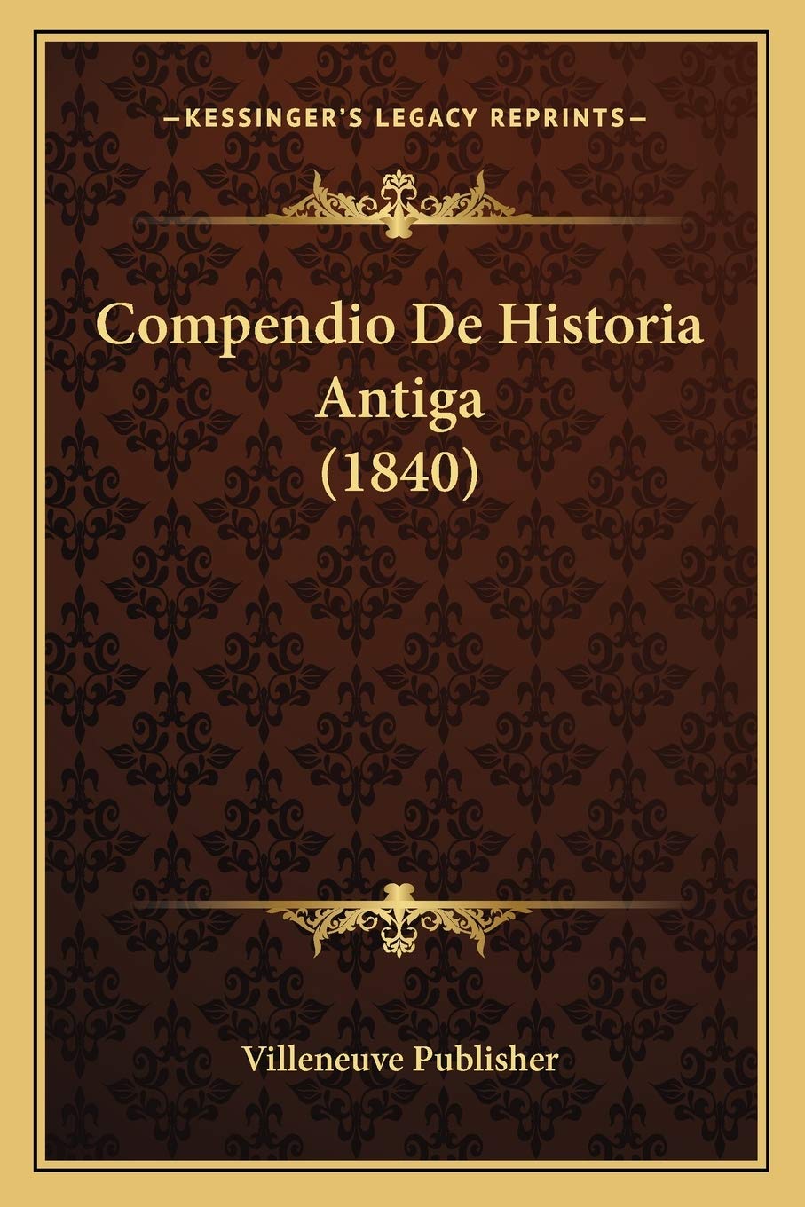 Compendio De Historia Antiga (1840)