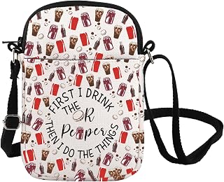 Soda Crossbody Bag Soda Addict Messenger Bag Vodka Drinker Handbag Fizzy Drinking Lover Gift Summer Trip Gift