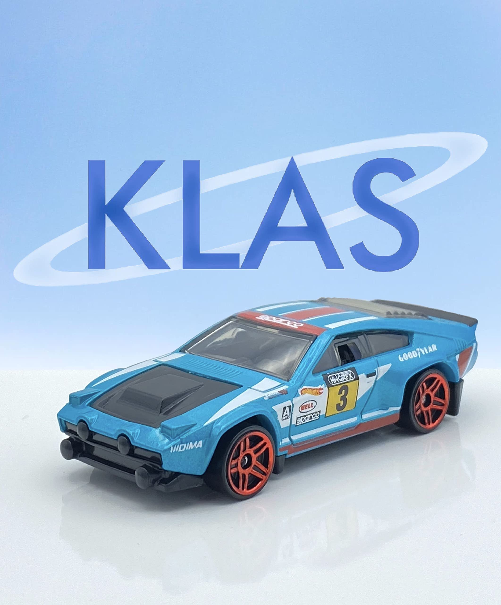 Hot Wheels Dimachinni Veloce (Teal Blue) 2/10 Retro Racers 2023-5/250 (Short Card) *** available in A KLAS CAR KEEPER PROTECTIVE COLLECTORS CASE *** HKJ78 - Image 2